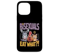 Bisexuals Eat What Funny Animal Humor Carcasa para iPhone 13 Pro MAX