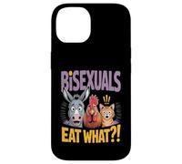 Bisexuals Eat What Funny Animal Humor Carcasa para iPhone 14