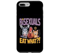 Bisexuals Eat What Funny Animal Humor Carcasa para iPhone 7 Plus/8 Plus