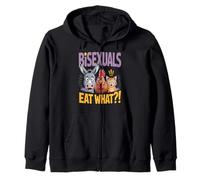 Bisexuals Eat What Funny Animal Humor Sudadera con Capucha