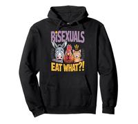 Bisexuals Eat What Funny Animal Humor Sudadera con Capucha