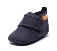 Bisgaard Baby Cotton, Zapatillas de Estar Por Casa Unisex Niños, Azul Marino, 20 EU