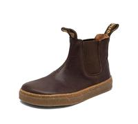 Bisgaard Barefoot ene Chelsea Boot, Dark Brown, 34 EU ancho, marrón oscuro, 34 EU Weit