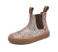 Bisgaard Barefoot Ene Lamb, Botas de Moda, Zebra Glitter, 29 EU Ancho