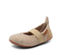 Bisgaard Bisgaard Ballet Wool, Piso de ballet Niñas, Multicolor (Turrón), 28 EU