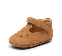 Bisgaard Bisgaard Bloom, Primer caminante - Zapatos Niñas, Multicolor (Marrón), 21 EU