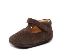 Bisgaard Bisgaard Bloom, Primer caminante - Zapatos Niñas, Negro (Marrón Oscuro), 18 EU