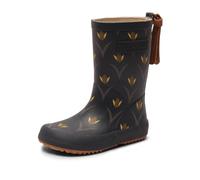 Bisgaard Bisgaard Fashion, Botas de lluvia Unisex niños, Azul (Flores de Tulipan), 32 EU