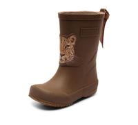 Bisgaard Bisgaard Goma Básica, Barco de lluvia Unisex niños, Marrón (Marrón Jaguar), 36 EU