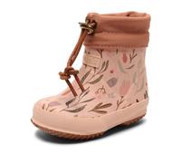 Bisgaard Bisgaard - Saco Térmico Para Bebé, Botas de lluvia Unisex niños, Rosa (Flor de Rosa), 20 EU