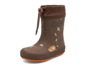 Bisgaard Botas de goma térmicas unisex para niños, Perdido en el espacio, 34 EU