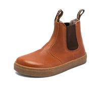 Bisgaard Botas unisex para niños Barefoot Ene LambFashion, coñac, 25 EU Ancho