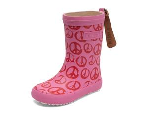 Bisgaard Fashion Barco de lluvia Unisex niños, peace on earth pinky, 35 EU