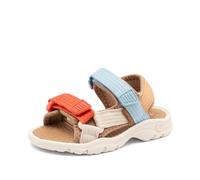 Bisgaard - nico, Sandalia Infantil unisex, baby blue/coral,