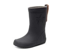 Bisgaard Rain Boot Star - Botas de Agua para bebés, Color Blue 020, Talla 35