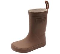 Bisgaard Sko A/S. Bisgaard Barefoot High Rubber Rain Boot, Chocolate, 35 EU Ancho