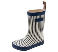 Bisgaard Sko A/S. Bisgaard Barefoot High Rubber, Rain Boot, Sailor Stribes, 33 EU Larga