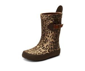 Bisgaard Unisex Niño 92004999 Botas de lluvia, Multicolor 62 leopardo, 24 EU