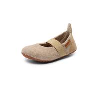 Bisgaard Bisgaard Ballet Wool, Piso de ballet Niñas, Multicolor (Turrón), 25 EU