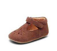 BisgaardBloom - Zapatillas de casa Bebé-Niñas, Color marrón, Talla 19