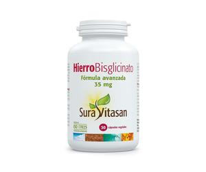 Bisglicinato De Hierro 30 Cápsulas Sura Vitasan