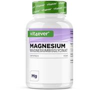 Bisglicinato de Magnesio - 240 Cápsulas - 300 mg de Magnesio Elemental por dosis diaria - Premium: Magnesio Quelado - Vegano - Alta Dosis