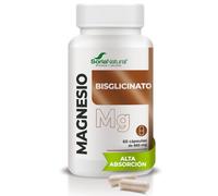 Bisglicinato de magnesio, 60 comprimidos, Soria Natural | Función muscular - Energía - Relajación - Alta absorción - Bienestar mental