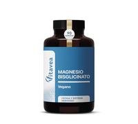 Bisglicinato de Magnesio con Vitamina B6 - 250 mg de Magnesio Elemental - Alta Absorción y Asimilación - Reduce Fatiga y Apoya el Sistema Nervioso - 90 Cápsulas Veganas - Vitavea