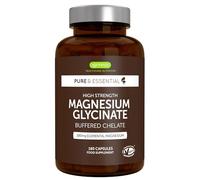 Igennus Pure & Essential - High Strength Magnesium Glycinate - 180 cápsulas Igennus