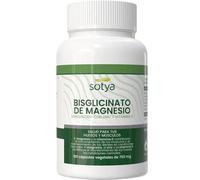 Bisglicinato de Magnesio Sotya 100 Cápsulas - Con Zinc y Vitamina D | Soporte Muscular y Óseo Diario