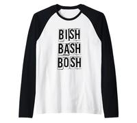 Bish Bash Bosh no Camiseta Manga Raglan