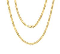 Bishilin Collares de cadena, collar para mujer de 2,5 mm, cadena franco, plata de ley, adecuado para bodas, aniversarios, vacaciones, Plata esterlina, No es una piedra preciosa