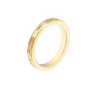 Bishilin Juego de anillos de boda redondos de acero inoxidable de 3 mm para mujer, estilo occidental, para fiestas familiares, N 1/2, Acero inoxidable, No es una piedra preciosa