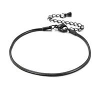 Bishilin Pulseras de cadena, pulseras de joyería, cadena de serpiente, acero inoxidable, fiestas familiares, bodas, Acero inoxidable, No es una piedra preciosa