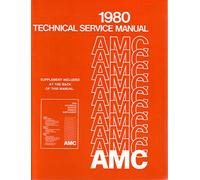 bishko automotive literature 1980 AMC Spirit Concord Eagle Shop Service Repair Manual Book Engine Electrical