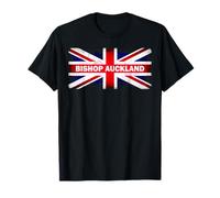 Bishop Auckland UK British Flag Camiseta