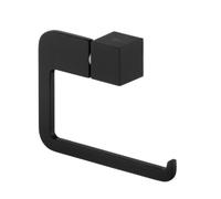 Bisk 02963 Futura - Soporte para papel higiénico sin tapa (13,5 x 3 x 9,5 cm), color negro