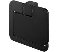 BISK Futura black portarrollos de papel higiénico negro 02961