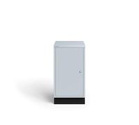 BISLEY Armario de Almacenamiento múltiple, Serie 29, Puerta batiente con Cerradura con Base, Apertura a la Derecha; Dimensiones: 670 x 349 x 460 mm (Alto x Ancho x Profundidad). Color: 645 Gris Claro