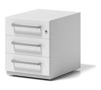 Buck rodante Note™ con 3 cajones universales BISLEY, H x A x P 495 x 420 x 565 mm, con asa