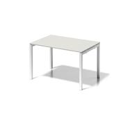 Bisley cito Escritorio, 740 mm höhenfixes U H 19 x B 1200 X T 800 mm, Gris Blanco, Estructura de tráfico Color Blanco, Metal, gw396 Gris Blanco, Estructura de tráfico Blanco, 80 x 120 x 85 cm