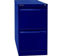 Bisley H61101 - Armario, einbahnig, DIN A4, 2 cajones, HR de Metal, 639 Oxford Azul, 62.2 X 41.3 x 71.099999999999994 cm