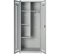 BISLEY Light 400 - Armario Multiusos (Metal, 50 x 80 x 185 cm), Color Gris Claro