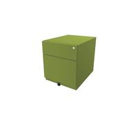 Bisley Roll Container Ordenador, con Mango 1 Universal cajón, 1 cajón, HR de Metal, 604 Verde, 56,5 x 42 x 49.5 cm