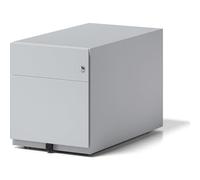 Bisley Roll Container Ordenador, con Mango 1 Universal cajón, 1 cajón, HR de Metal, 645 Luz Gris, 77.5 X 42 X 49.5 cm