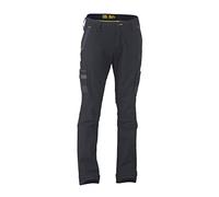 Bisley Workwear UKBPC6331_BBLK Flex & Move - Pantalones cargo elásticos, color negro, talla 38S