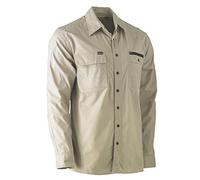Bisley Workwear UKBS6144_BSTN Camisa de utilidad flexible y de movimiento, 145 g/m², manga larga, talla M