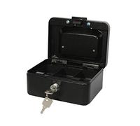 Bismark Caja CAUDALES C/Bandeja Y Cierre PQA. Negra, Estandar