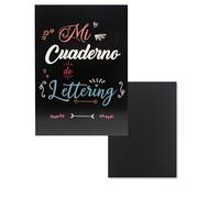 CUADERNO A4 LETTERING 50 HOJAS NEGRAS 80 GRMS BISMARK 328629 328629