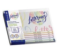 Bismark Cuaderno de lettering Pastel A5+ 6 Rotuladores+ Plantilla